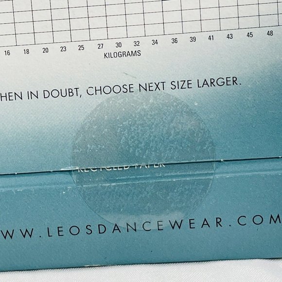 3 Pairs Girl's Tights Leo's Dancewear Brand Size 12-14 Light Toast LY7000G - Picture 9 of 9